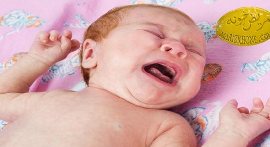 درمان نفخ نوزادان